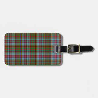 Étiquette À Bagage Motif de tartan d'Anderson