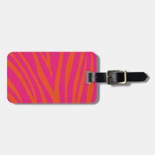 Étiquette À Bagage Motif d'impression moderne Zebra