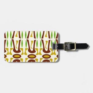 Étiquette À Bagage Motif épopée Tiki Jungle Kitschy