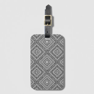 Étiquette À Bagage Motif ethnique sans couture