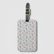 Motif floral Prairie de corail
