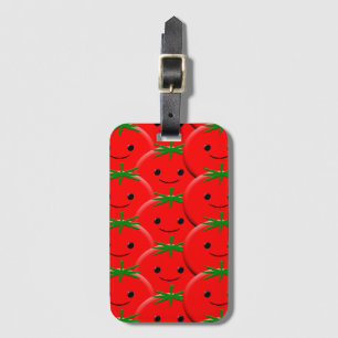 Étiquette À Bagage Motif Red Tomato