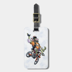 Étiquette À Bagage Motogross