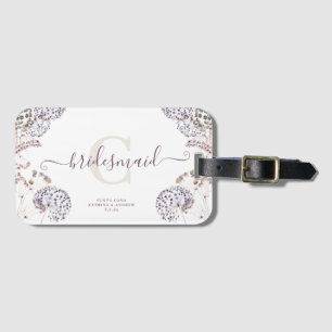 Étiquette À Bagage Mots clés des bagages Boho Bridesmaid