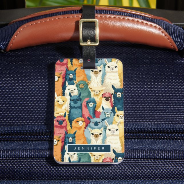 Étiquette À Bagage Mots clés Llamas Luggage (Insitu Rectoal 2)