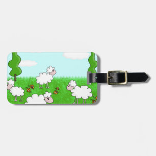 Étiquette À Bagage Mouton