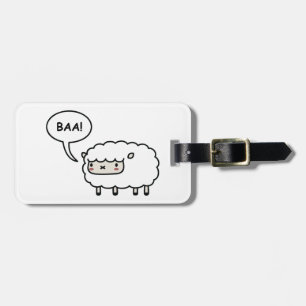 Étiquette À Bagage Moutons !