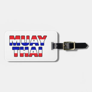Étiquette À Bagage Muay Thai