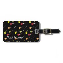 Musical nommé fait sur commande de motif d'ukulélé