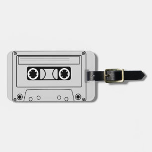 Étiquette À Bagage Musique de grunge à cassette rétro