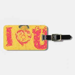 Étiquette À Bagage Nakupenda - I Love U Swahili Mot Texte Signifiant 