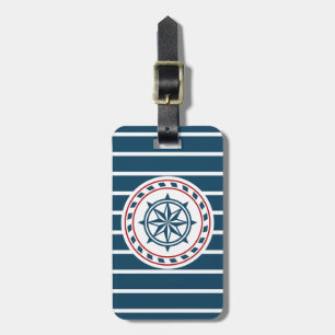 Étiquette À Bagage Nautical design