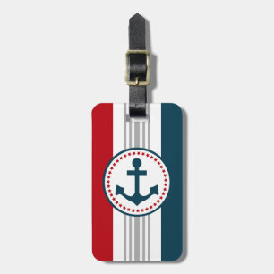 Étiquette À Bagage Nautical design