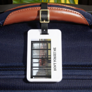 Étiquette À Bagage Ne m'oublie pas