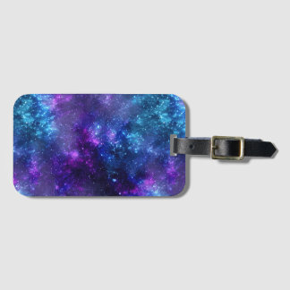 Étiquette À Bagage Nebula cosmique Galaxie Espace extra-atmosphérique