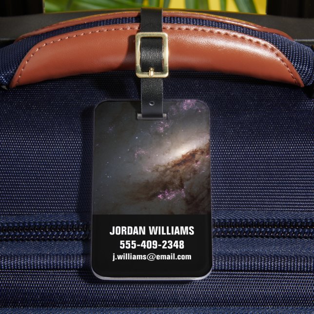 Étiquette À Bagage Ngc 4258 Sous Formation D'Étoiles Intenses. (Insitu Rectoal 2)