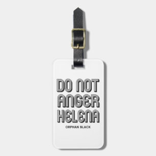 Étiquette À Bagage N'irritez pas Helena