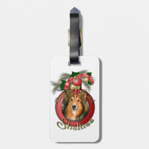Étiquette À Bagage Noël - plate-forme les halls - Shelties