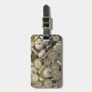 Étiquette À Bagage Noeuds vintages en porcelaine chaude et froide