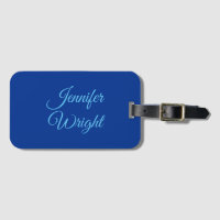 Nom d'écriture classique Plain Air Force Bleu