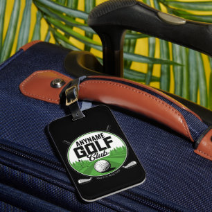 Étiquette À Bagage NOM personnalisé Golfing Pro Golf Club Player