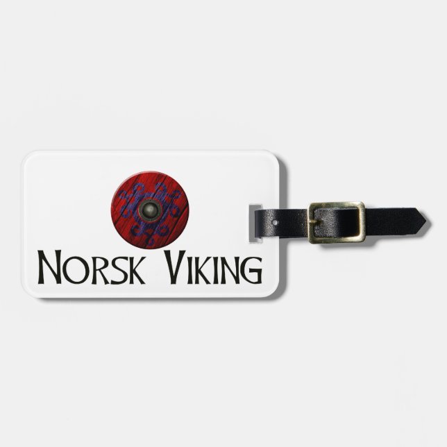 Étiquette À Bagage Norsk Viking (Devant horizontal)