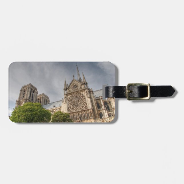 Étiquette À Bagage Notre Dame (Devant horizontal)