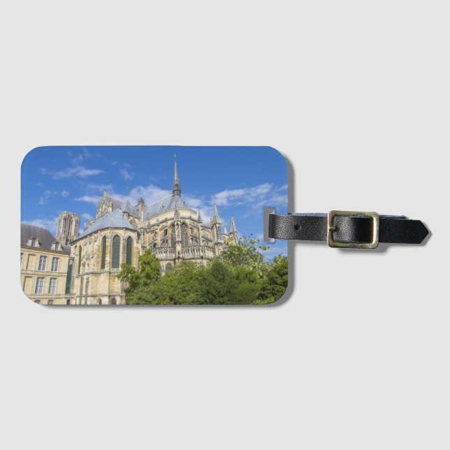 Étiquette À Bagage Notre Dame Paris (Devant Horizontal)