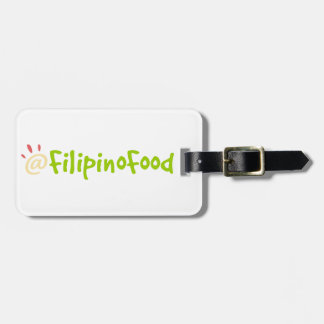 Étiquette À Bagage Nourriture philippine