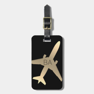 Étiquette À Bagage Numéro de bagage personnalisé de l'avion d'aviatio