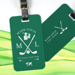 Étiquette À Bagage Numéro d'identification personnalisé pour les golf