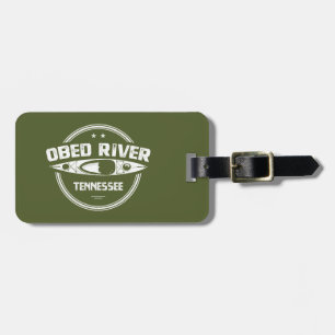 Étiquette À Bagage Obed River Tennessee Kayaking