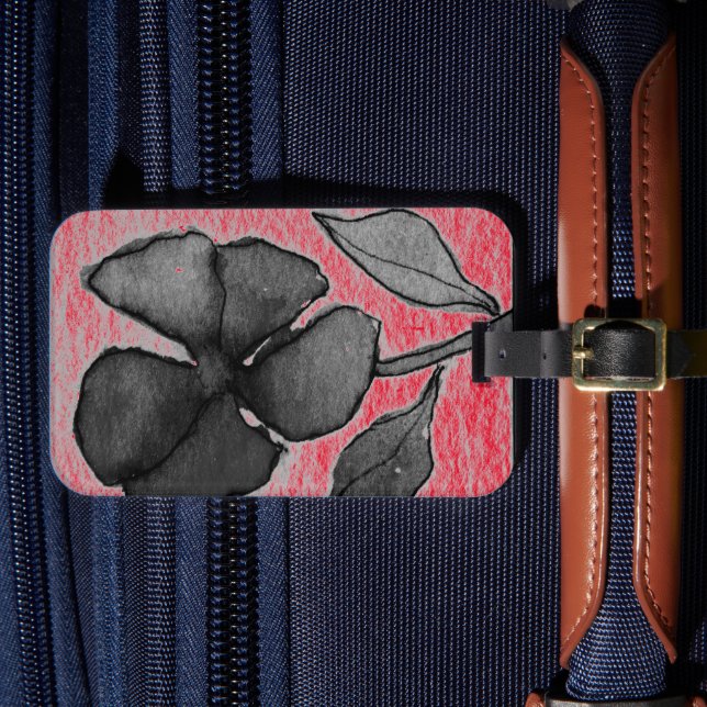 Étiquette À Bagage Offres de mes peintures florales originales lugg (Insitu Rectoal 4)