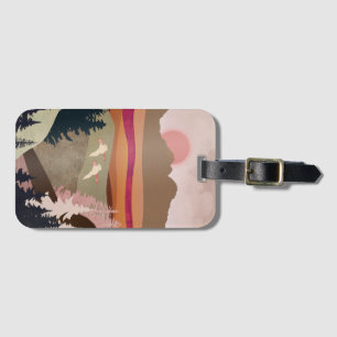 Étiquette À Bagage Oie d'été