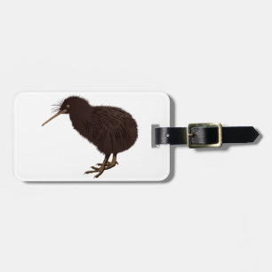 Étiquette À Bagage Oiseau de kiwi
