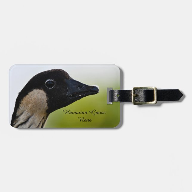 Étiquette À Bagage Oiseau d'État de Hawaï (Devant horizontal)