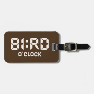 Étiquette À Bagage OISEAU O'Clock