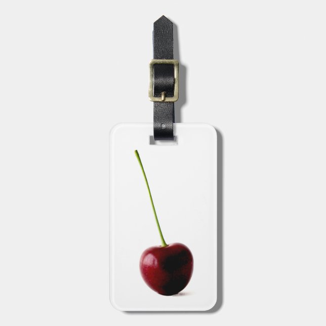 Étiquette À Bagage One Sweet Cherry cd ltcnm (Devant Vertical)
