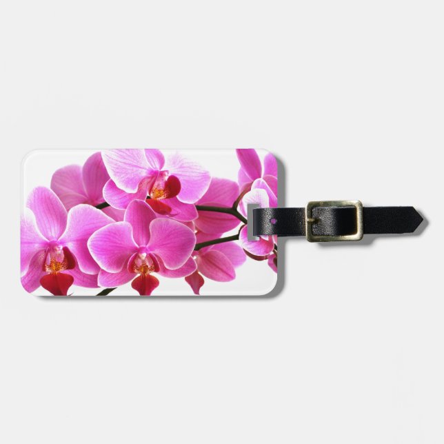 Étiquette À Bagage Orchidée (Devant horizontal)