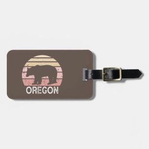 Étiquette À Bagage Oregon Bear