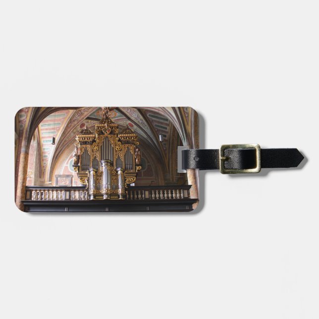 Étiquette À Bagage Orgel Pfarrkirche St. Wolfgang am Wolfgangsee (Devant horizontal)