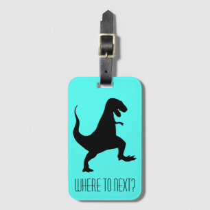 Étiquette À Bagage Où à après ? Voyage de T-Rex
