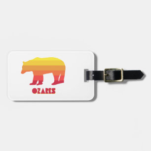 Étiquette À Bagage Ozarks Bear