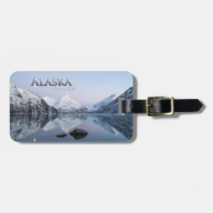 Étiquette À Bagage Paix de l'Alaska sur terre