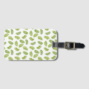 Étiquette À Bagage Palmes tropicales