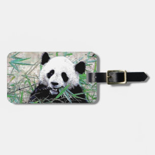 Étiquette À Bagage Panda