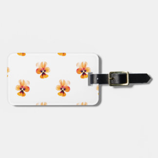 Étiquette À Bagage panneaux orange