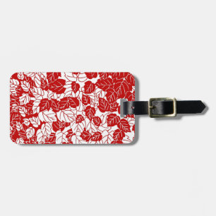 Étiquette À Bagage Papier japonais, Bagages noir rouge et blanc Ta