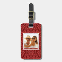 Papier peint fait sur commande de rouge de photo