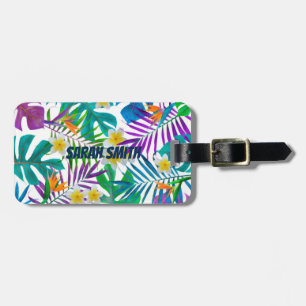 Étiquette À Bagage Paradis tropical